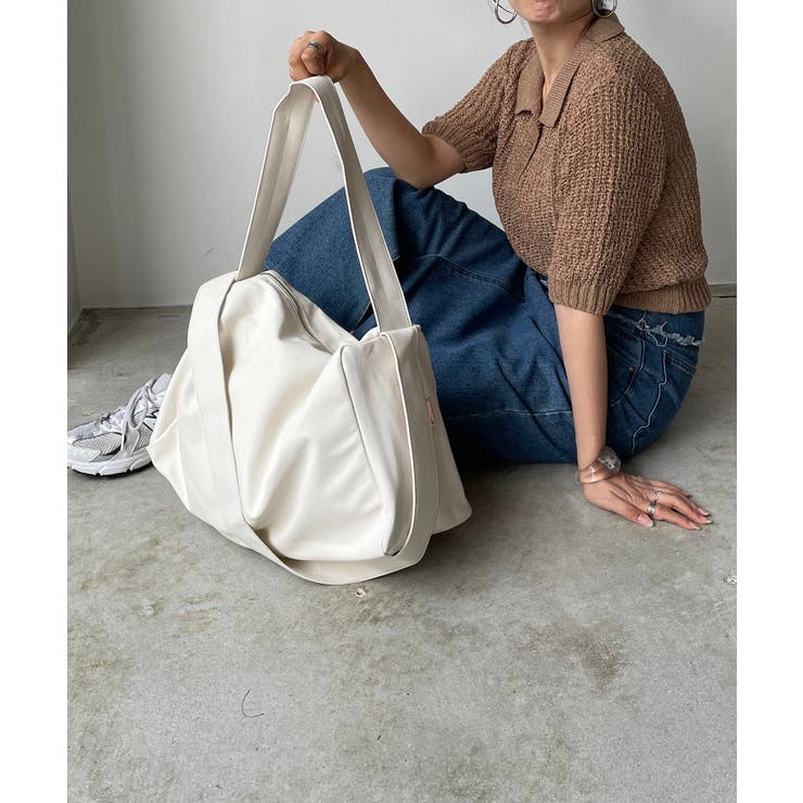 ソフトフェイクレザー2WAYビッグショルダーバッグ | 210nouve | 詳細画像4 