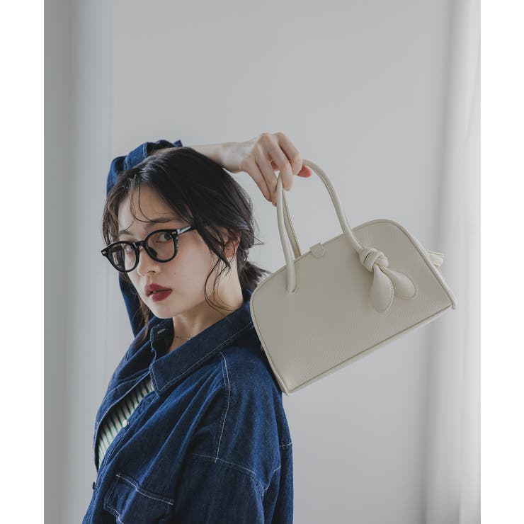 ラウンドミニボストンバッグ[品番：KTKW0010520]｜210nouve（トゥー