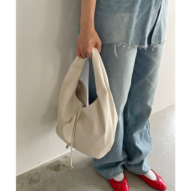 ソフトフェイクレザーワンハンドルショルダーバッグ | 210nouve | 詳細画像11 