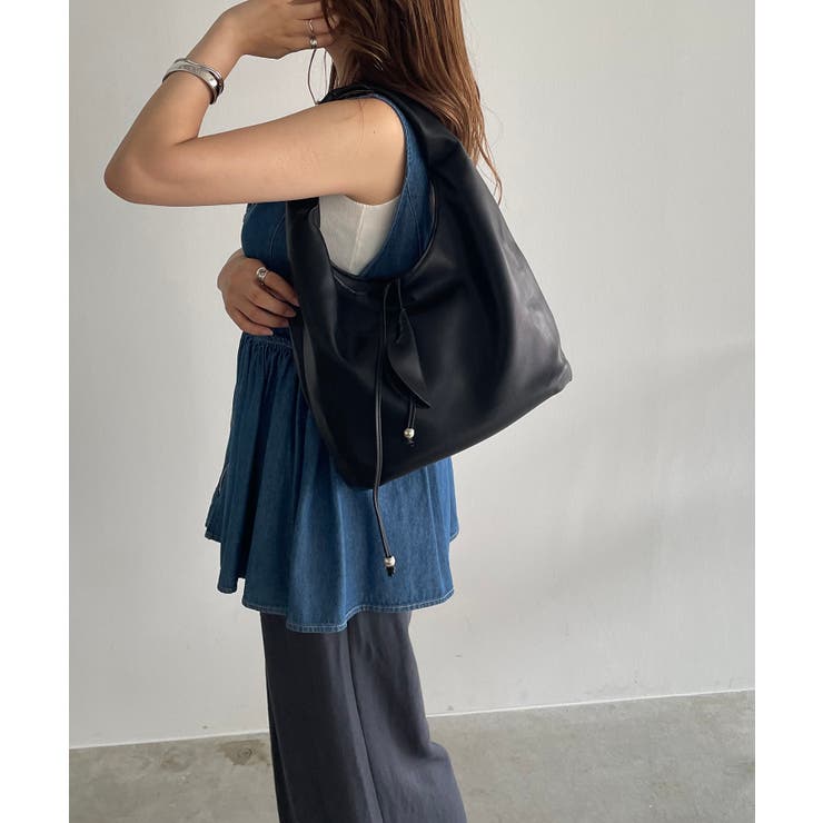 ソフトフェイクレザーワンハンドルショルダーバッグ | 210nouve | 詳細画像5 