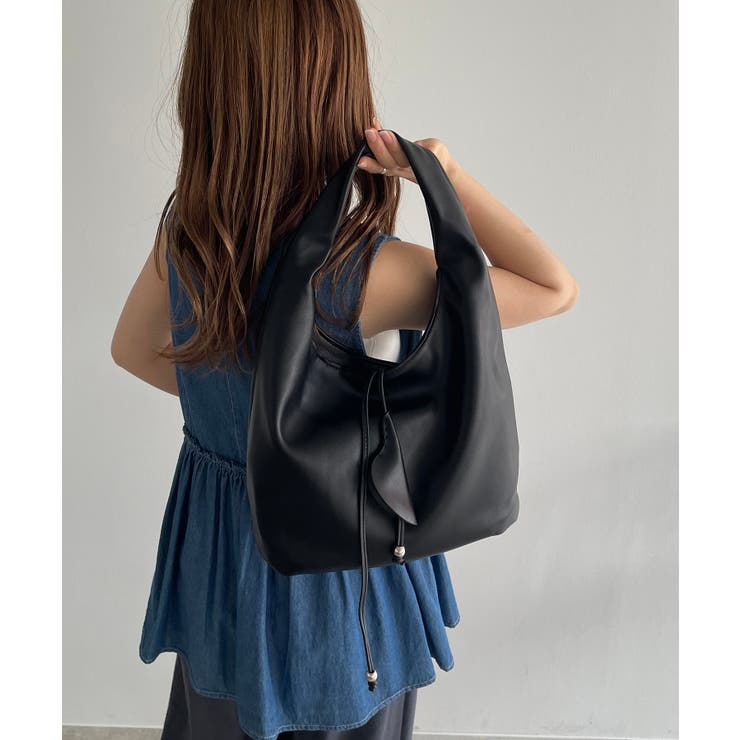 ソフトフェイクレザーワンハンドルショルダーバッグ | 210nouve | 詳細画像6 