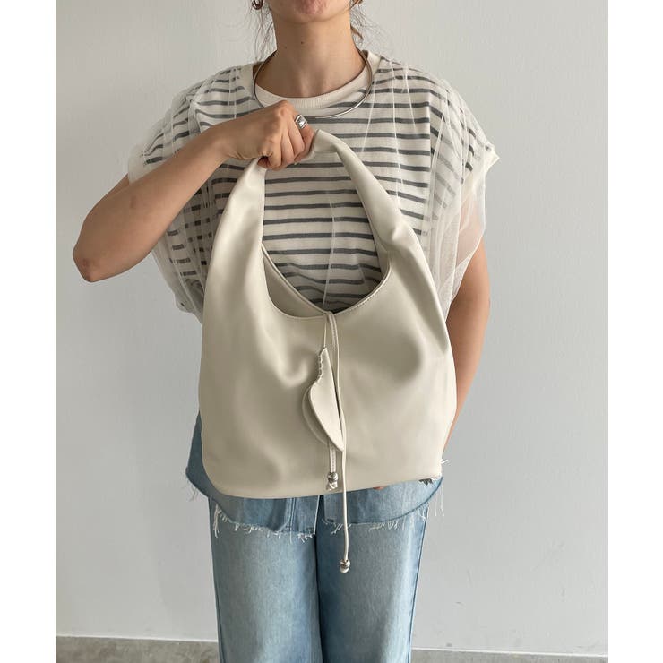 ソフトフェイクレザーワンハンドルショルダーバッグ | 210nouve | 詳細画像9 