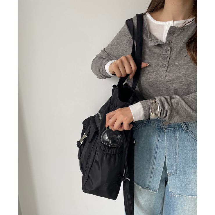 ナイロンショルダーバッグ | 210nouve | 詳細画像11 