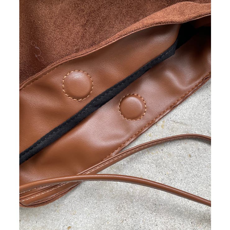 【チャーム付】フェイク スエード バケツ ショルダーバッグ | 210nouve | 詳細画像30 