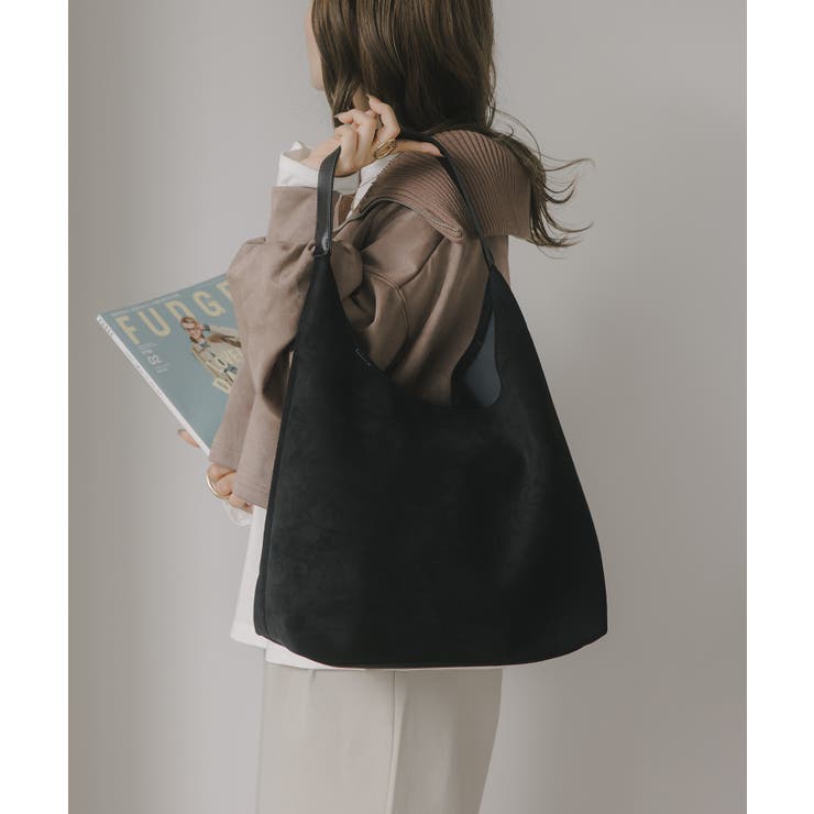 【ポーチ付】フェイクスエード ワンショルダーバッグ | 210nouve | 詳細画像1 