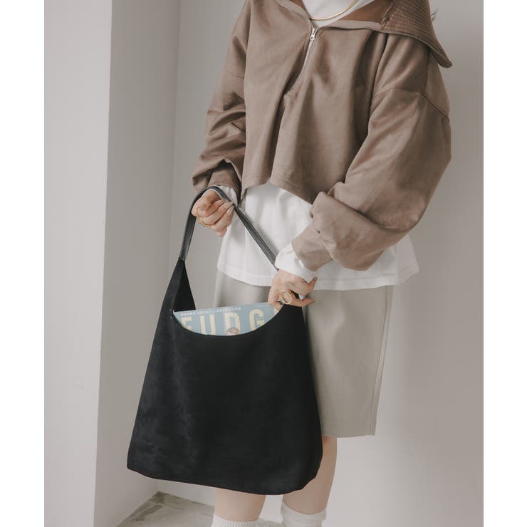 【ポーチ付】フェイクスエード ワンショルダーバッグ | 210nouve | 詳細画像12 