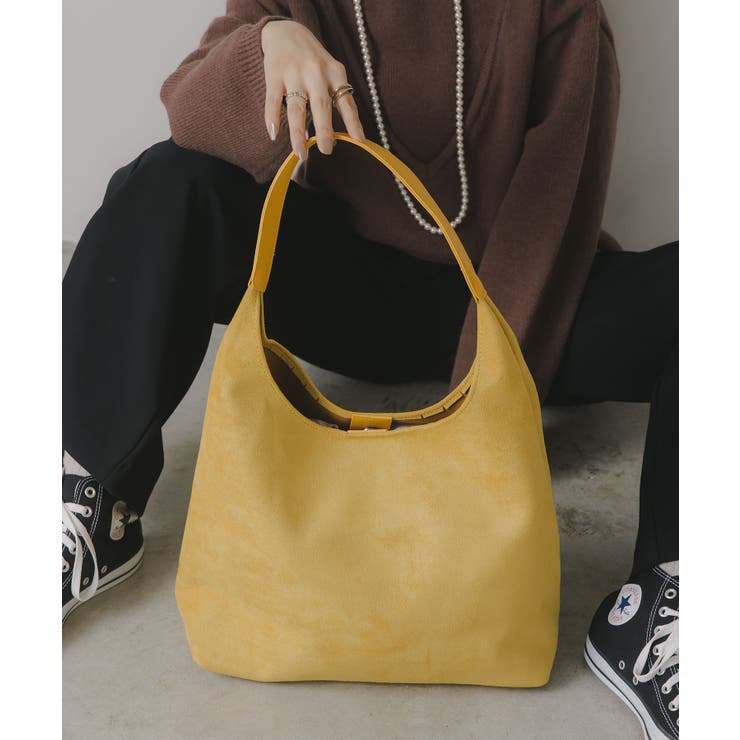 【ポーチ付】フェイクスエード ワンショルダーバッグ | 210nouve | 詳細画像15 