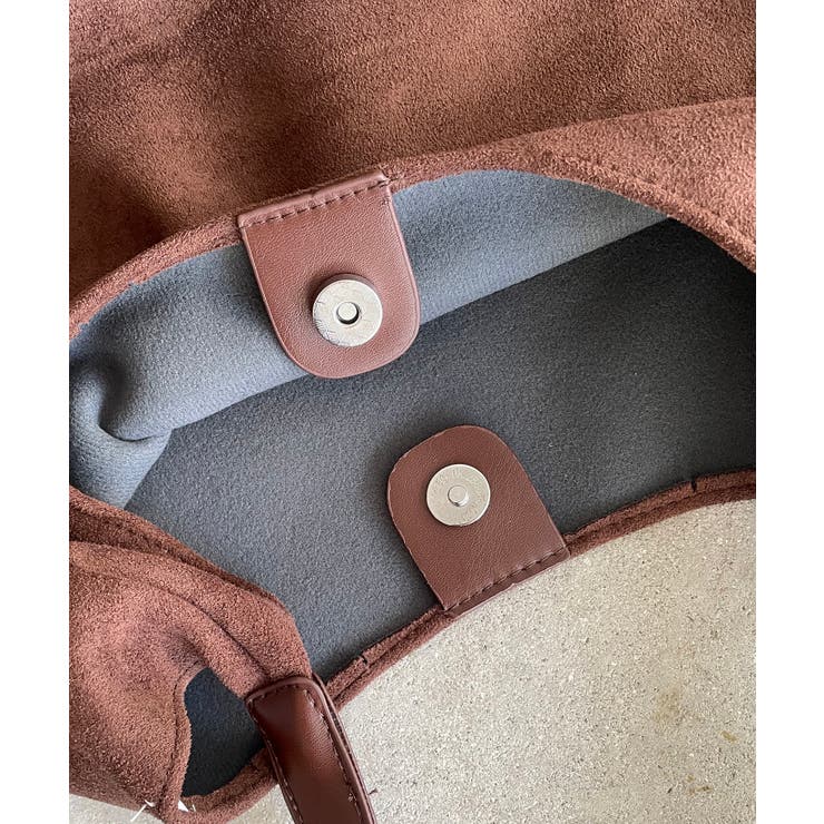 【ポーチ付】フェイクスエード ワンショルダーバッグ | 210nouve | 詳細画像30 