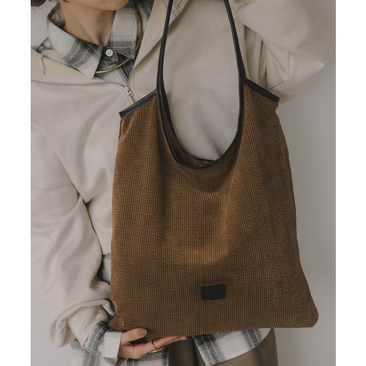 コーデュロイ パイピング ショルダーバッグ | 210nouve | 詳細画像7 