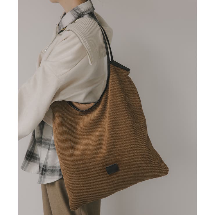 コーデュロイ パイピング ショルダーバッグ | 210nouve | 詳細画像8 