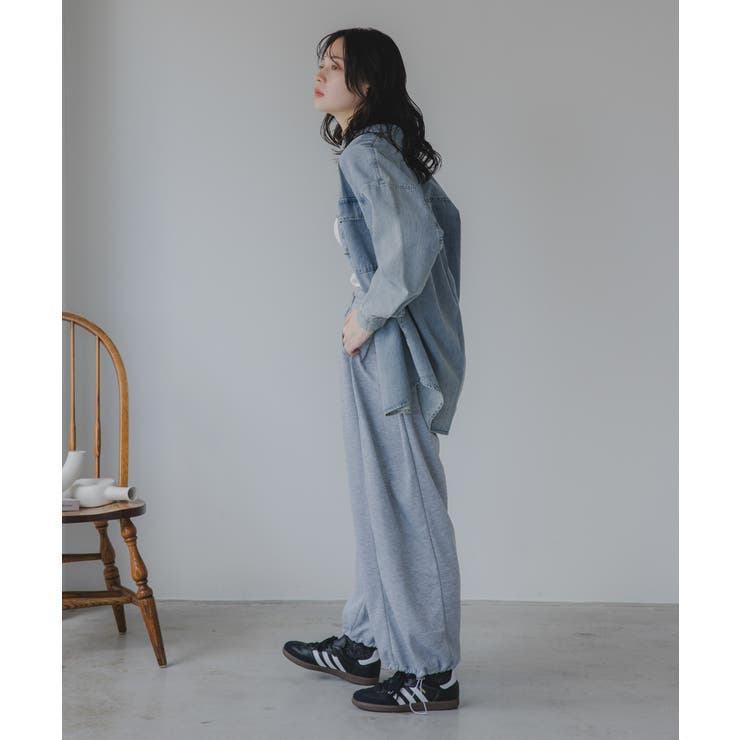 デニムビッグシャツジャケット | 210nouve | 詳細画像12 