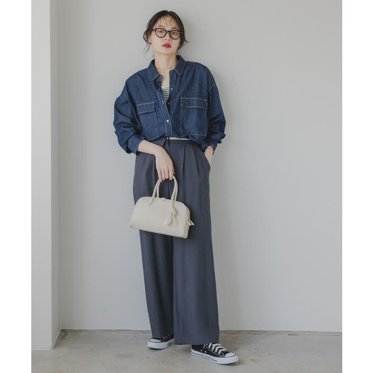 デニムビッグシャツジャケット | 210nouve | 詳細画像21 