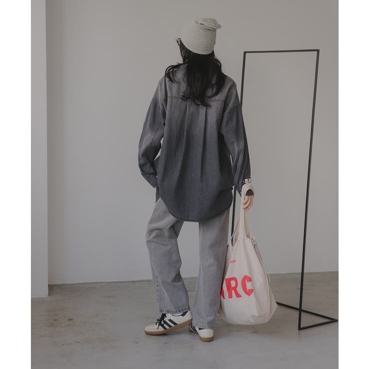 デニムビッグシャツジャケット | 210nouve | 詳細画像28 