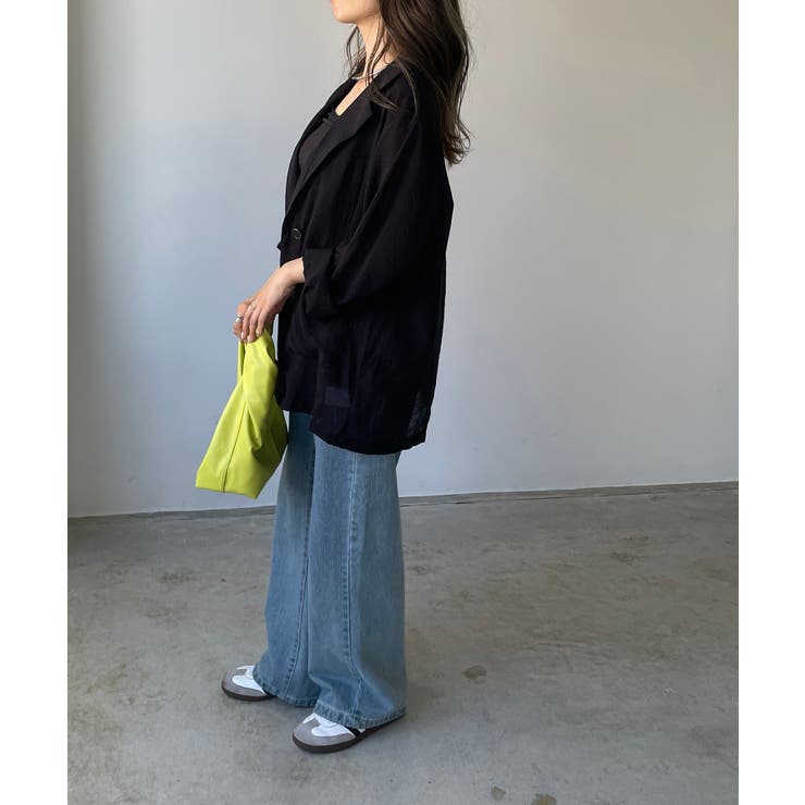 シアーテーラードジャケット | 210nouve | 詳細画像6 