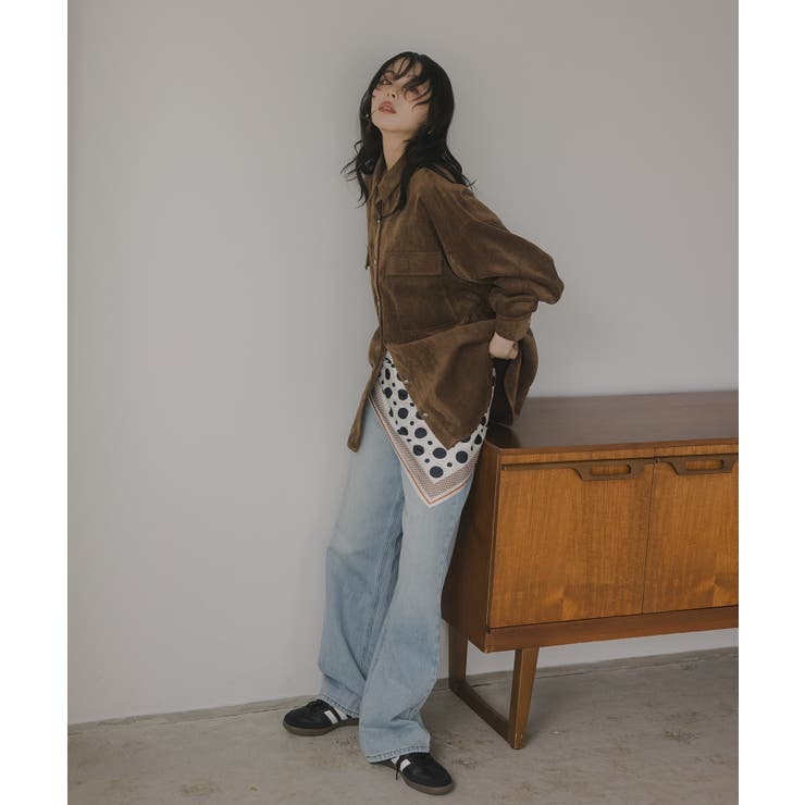 コーデュロイ オーバーサイズ シャツ ジャケット | 210nouve | 詳細画像11