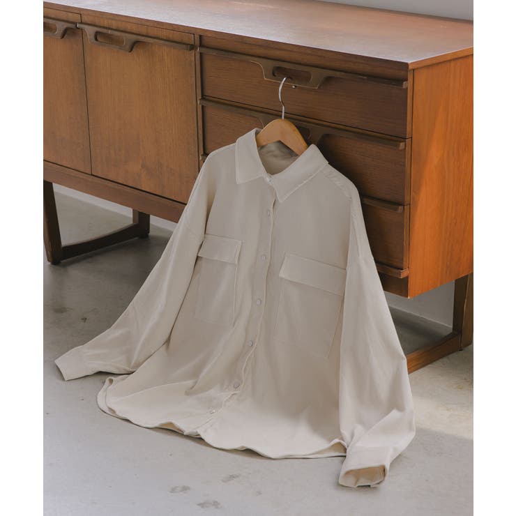 コーデュロイ オーバーサイズ シャツ ジャケット | 210nouve | 詳細画像20