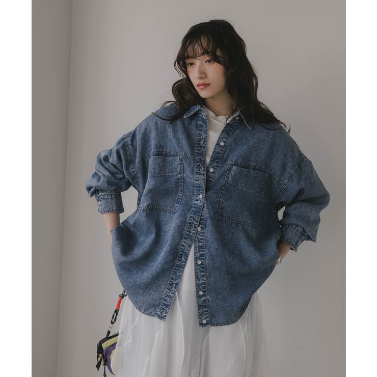 テンセルデニムシャツ | 210nouve | 詳細画像1 