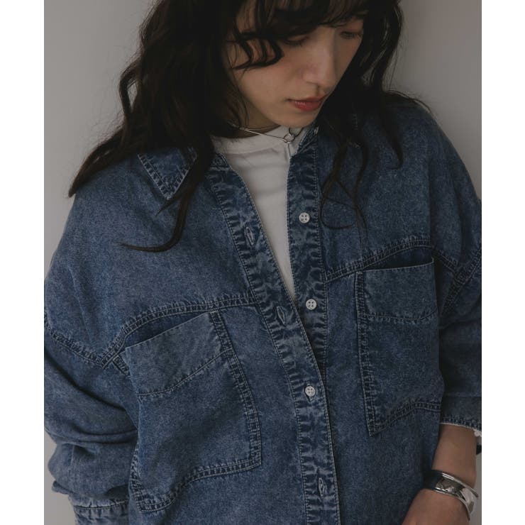 テンセルデニムシャツ | 210nouve | 詳細画像10 