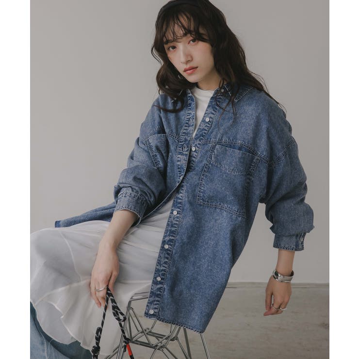 テンセルデニムシャツ | 210nouve | 詳細画像2 