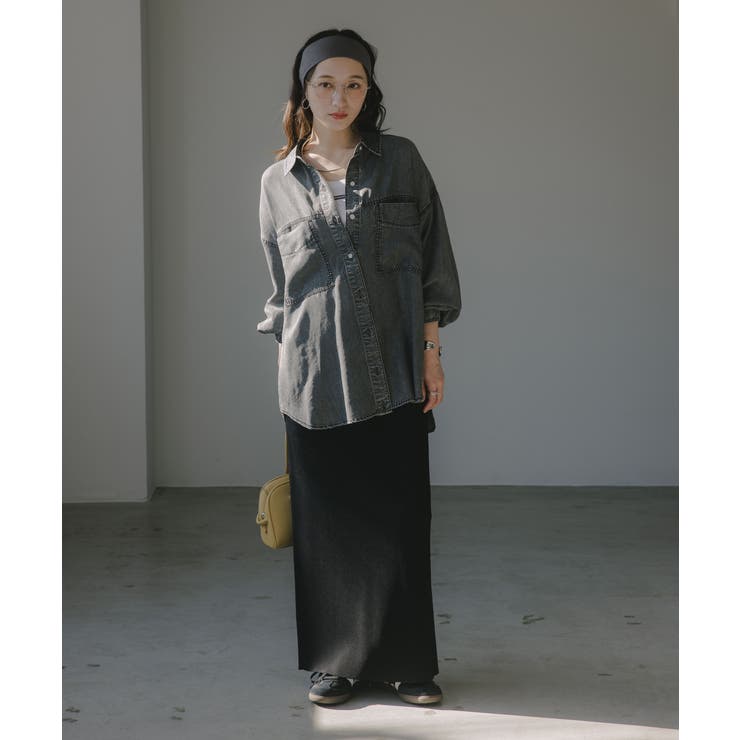 テンセルデニムシャツ | 210nouve | 詳細画像9 