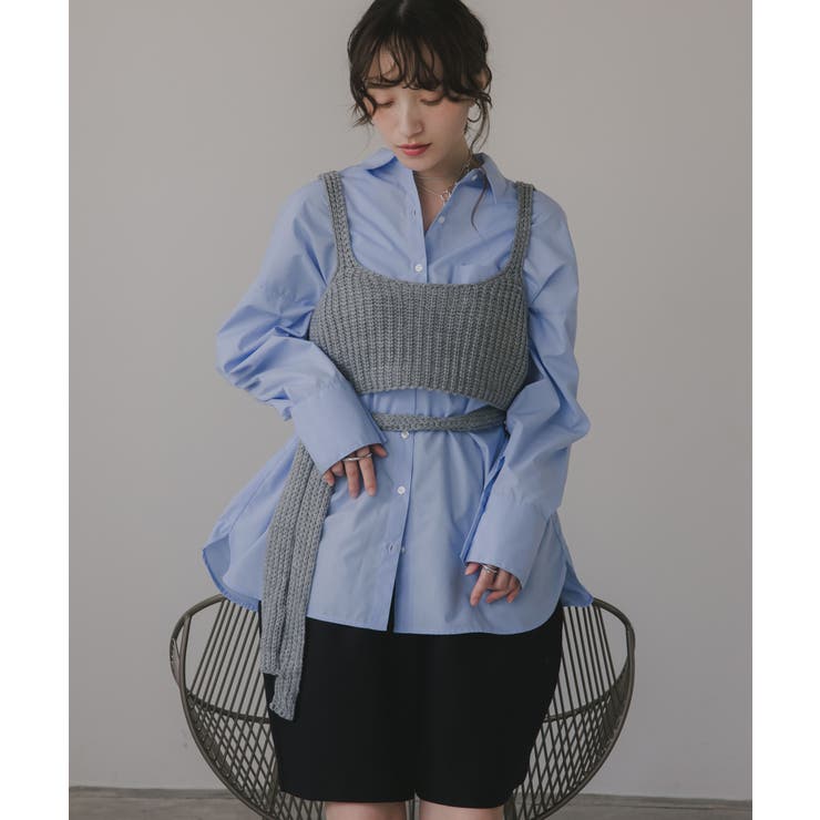 ボリュームビッグシャツ | 210nouve | 詳細画像6 