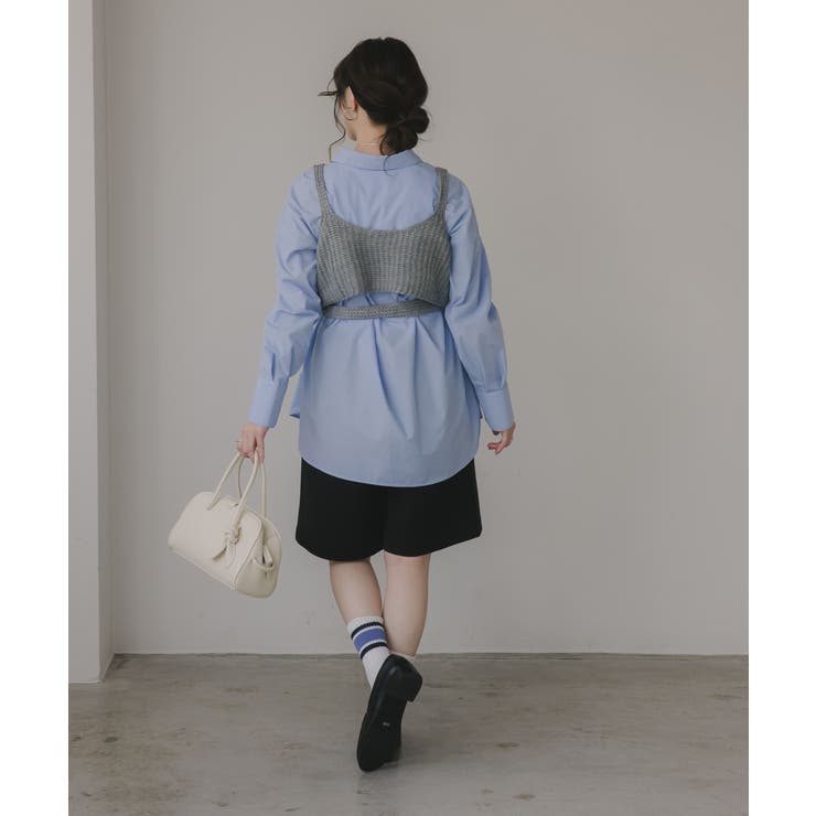 ボリュームビッグシャツ | 210nouve | 詳細画像9 