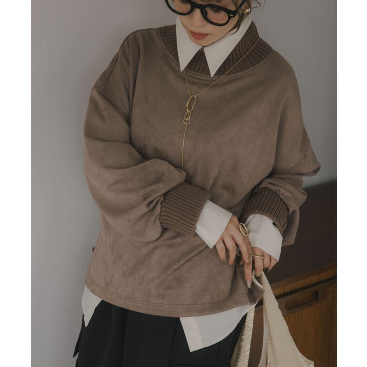 スエードハイネックプルオーバー | 210nouve | 詳細画像11 