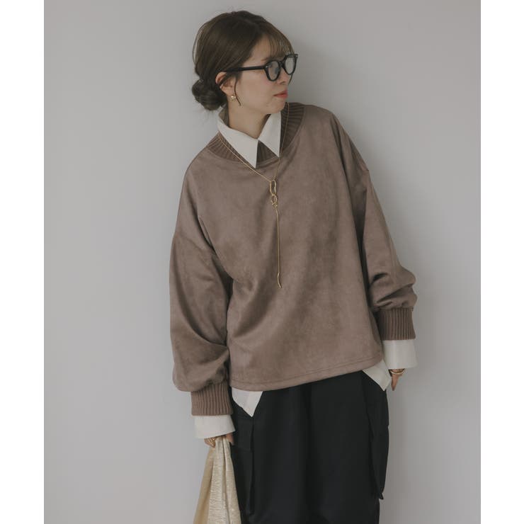スエードハイネックプルオーバー | 210nouve | 詳細画像12 
