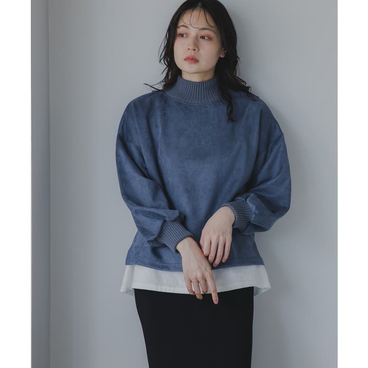 スエードハイネックプルオーバー | 210nouve | 詳細画像13 