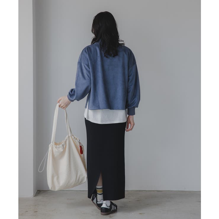 スエードハイネックプルオーバー | 210nouve | 詳細画像15 