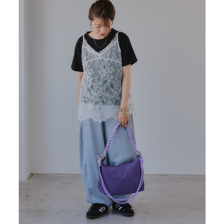 レースキャミレーヤードTシャツ | 210nouve | 詳細画像12 