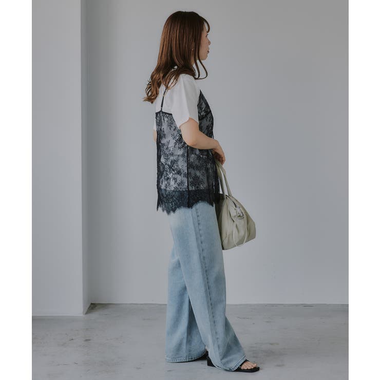 レースキャミレーヤードTシャツ | 210nouve | 詳細画像16 