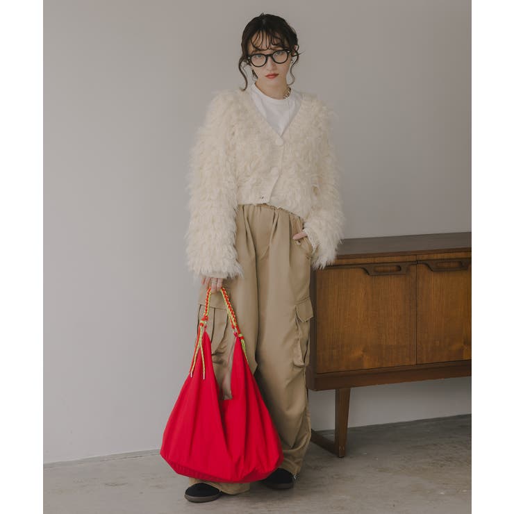 ループヤーン シャギー  カーディガン | 210nouve | 詳細画像17 