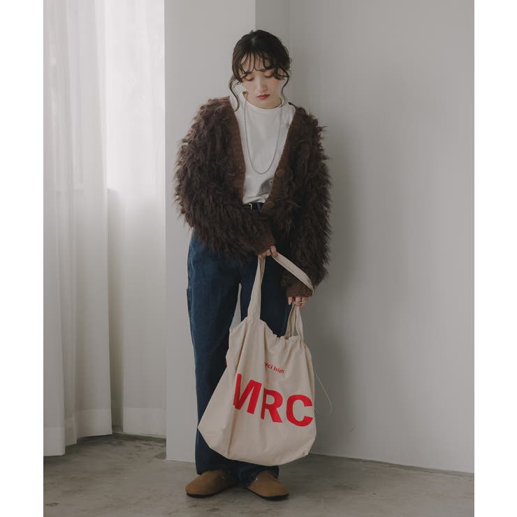 ループヤーン シャギー  カーディガン | 210nouve | 詳細画像9 