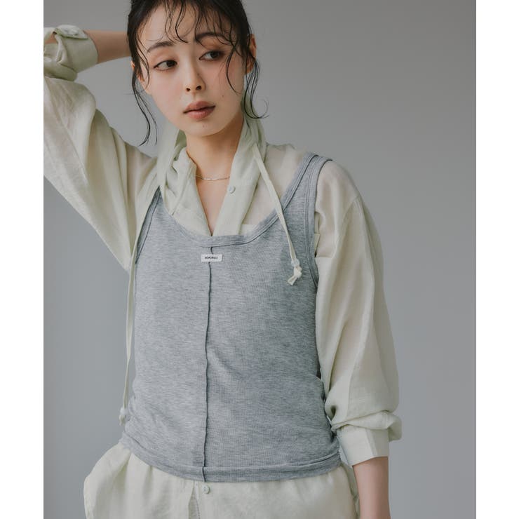 タンクセット レイヤード デザイン Tシャツ | 210nouve | 詳細画像11 