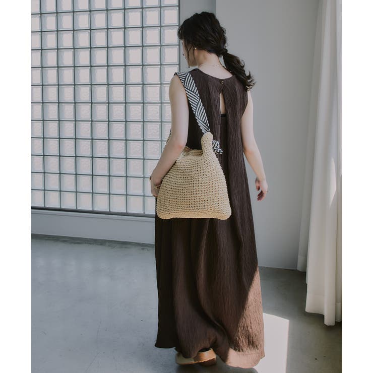 バックデザイン ジャガード ヨウリュウ  ワンピース | 210nouve | 詳細画像21 