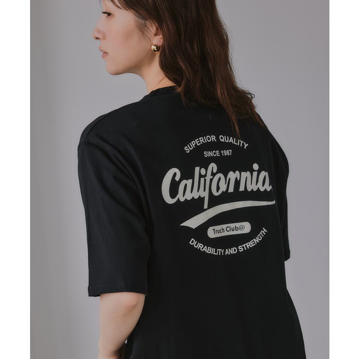 California バックプリント Tシャツ | 210nouve | 詳細画像1 