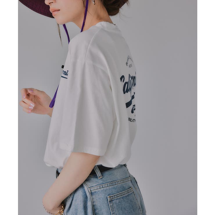 California バックプリント Tシャツ | 210nouve | 詳細画像4 