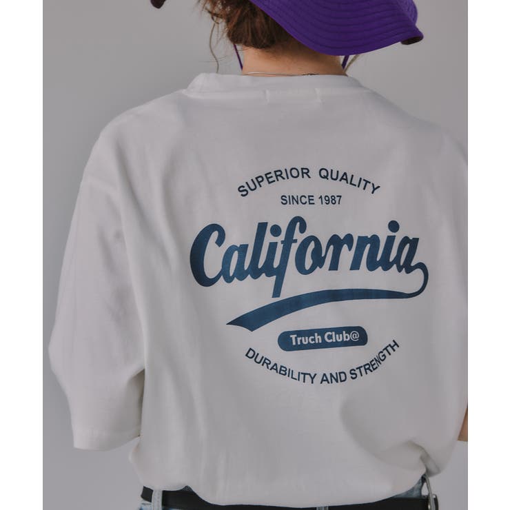 California バックプリント Tシャツ | 210nouve | 詳細画像5 
