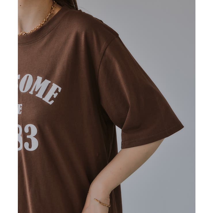 ロゴプリントTシャツ | 210nouve | 詳細画像15 