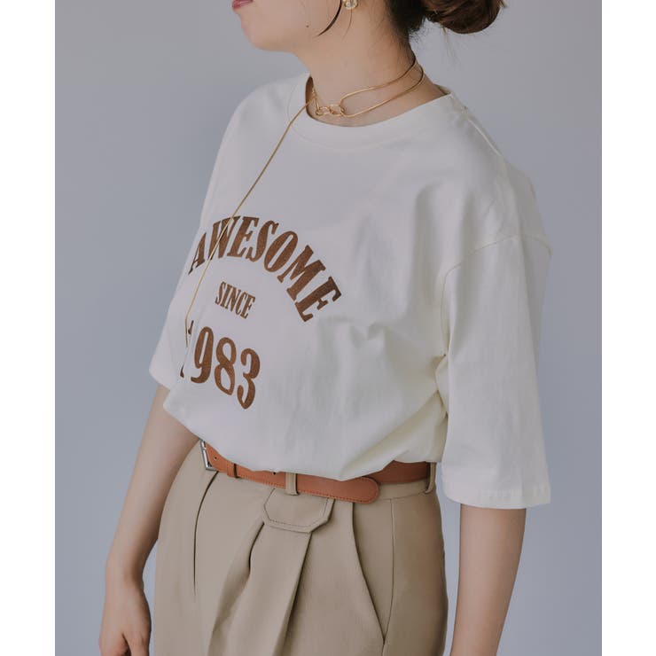 ロゴプリントTシャツ | 210nouve | 詳細画像4 