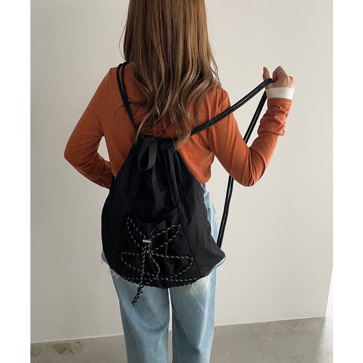 ドローコードナイロンナップサック | 210nouve | 詳細画像10 