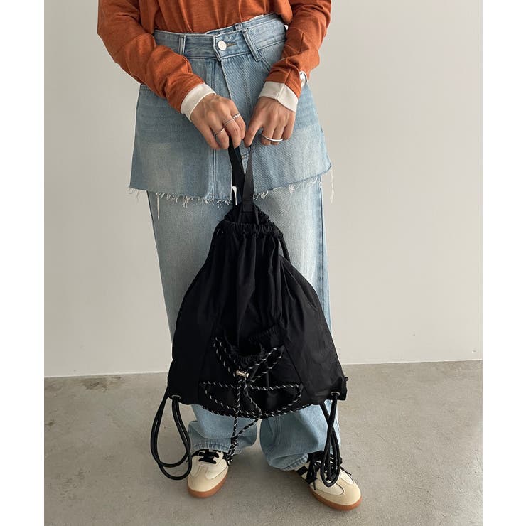 ドローコードナイロンナップサック | 210nouve | 詳細画像11 