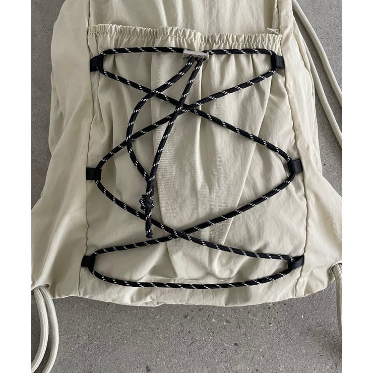 ドローコードナイロンナップサック | 210nouve | 詳細画像15 