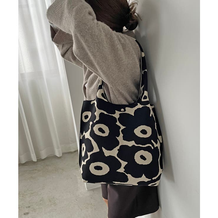 花柄ニットトートバッグ | 210nouve | 詳細画像19 