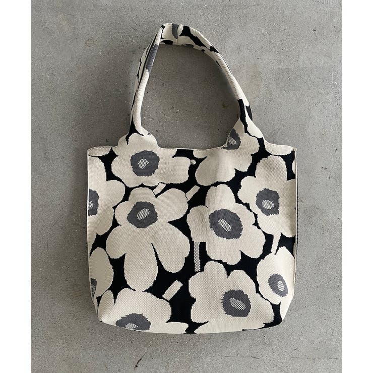 花柄ニットトートバッグ | 210nouve | 詳細画像22 