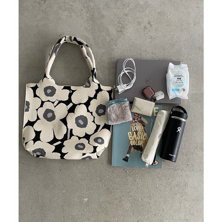 花柄ニットトートバッグ | 210nouve | 詳細画像29 