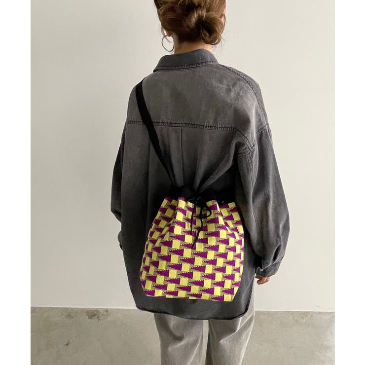 柄編みニットショルダーバッグ | 210nouve | 詳細画像19 