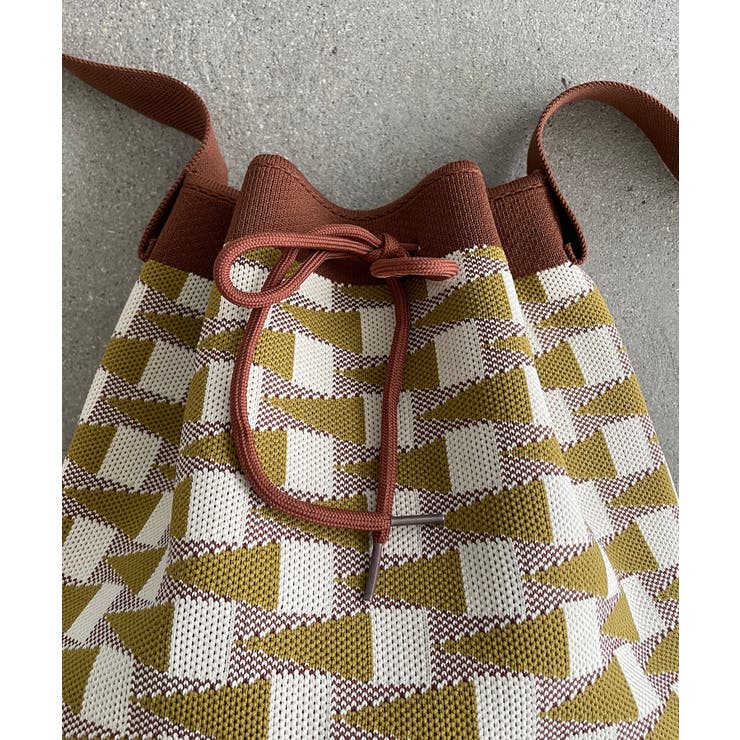 柄編みニットショルダーバッグ | 210nouve | 詳細画像23 