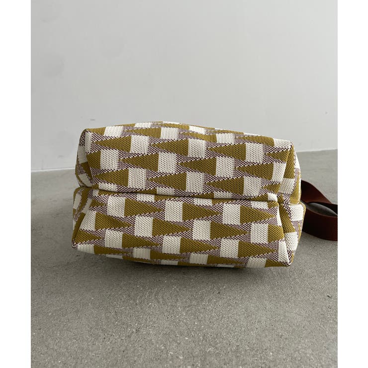 柄編みニットショルダーバッグ | 210nouve | 詳細画像26 